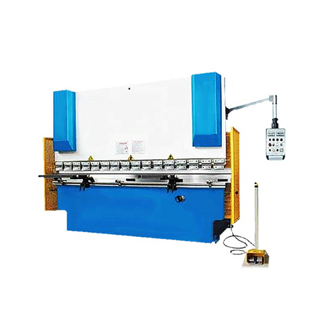 Vysoká produktivita wf67k 110 ton 2500 mm 5-osová CNC ohraňovací lis s CNC systémom DELEM DA 66T DA69T
