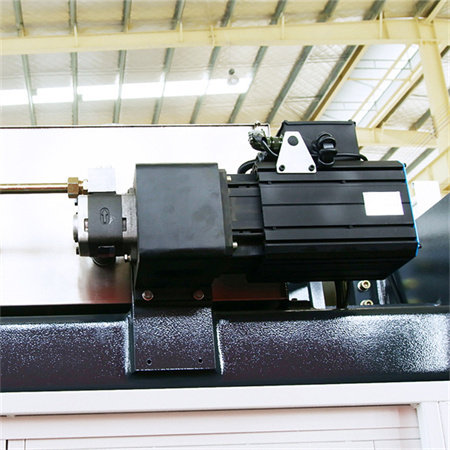 Hydraulický ohraňovací lis 160T6m so 4-osovým CNC riadeným automatickým ohýbacím zadným dorazom