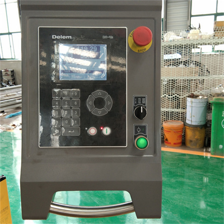 Ekonomický Low Cost We67K-800/6000 Vysoko kvalitný CNC hydraulický ohýbací stroj so systémom Da41 Tandem 12 mm oceľ