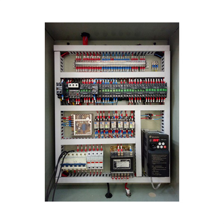 Hydraulický servo automatický CNC ohraňovací lis 6+1 os s ovládačom Delem DA66T na ohýbanie elektrických skríň