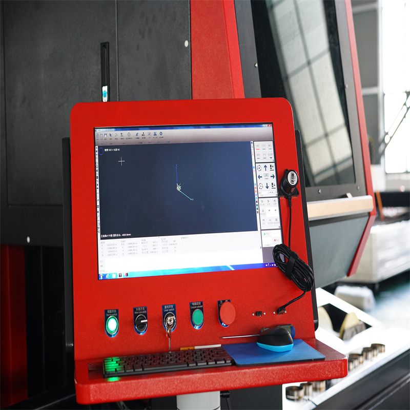 1kw 2kw 3kw 6kw CNC vláknové laserové rezacie stroje na plechy z nehrdzavejúcej ocele