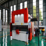Ovládač CNC systému Da53t 125t4000 3+1 osový CNC hydraulický ohraňovací lis