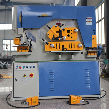 Minihydraulický univerzálny univerzálny stroj na výrobu ocele a hliníkového plechu série Q35y Stroj na dierovanie a strihanie hliníka