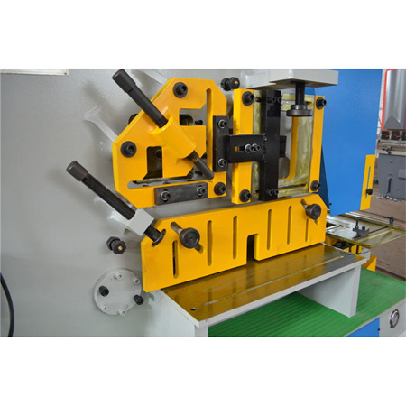 Q35Y Multi tepaný hydraulický stroj na výrobu železa Kombinovaný dierovací stroj na rezanie, strihanie a vrúbkovanie na predaj z Číny
