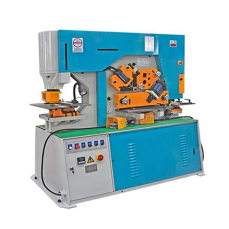 Vysoko kvalitný hydraulický stroj na strihanie a dierovanie železa kombinovaný CNC stroj na výrobu železa