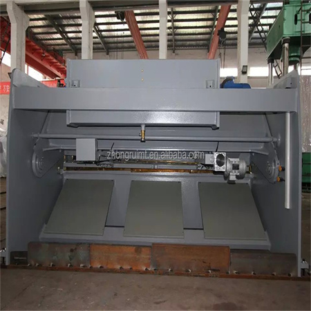 CNC HVR hydraulický stroj s otočným nosníkom gilotínové nožnice na rezanie plechu
